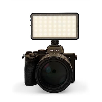 Lume Cube - LED Light RGB Panel Go - Adjustable Panel Go - Intelligent LCD Display - Photo Video Lighting - Long Battery Life - 3200 to 5600K Adjustable Color Temperature