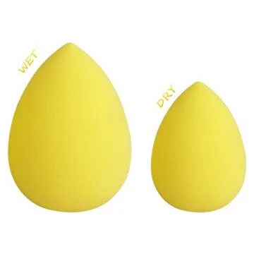 BS-MALL(TM) Latex Free Flawless Full Size Makeup Blender Foundation Puff Multi Shape Sponges (8 Pcs,Style 1)