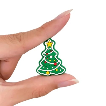 7PCS Christmas Silicone Beads for Creative DIY Crafts