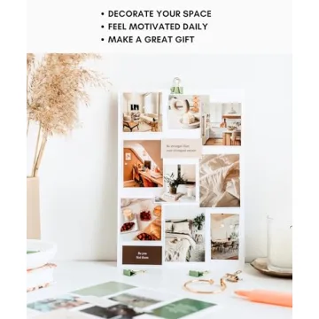 Lamare Vision Board Book - 800+ New and Improved Vision Board Pictures and Quotes for Vision Board Kit, Visualize, Inspire and Create Life Goals, Magazine for Vision Board Clip Art and Collage Book