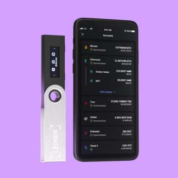 Ledger Nano S Crypto Hardware Wallet - Securely buy, manage and grow your Bitcoin wallet and other digital assets