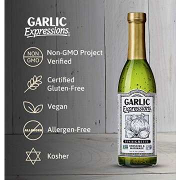 Garlic Expressions Vinaigrette Dressing Pack of 3