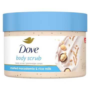 Dove Exfoliating Body Polish Macadamia Rice Milk 10.5 oz