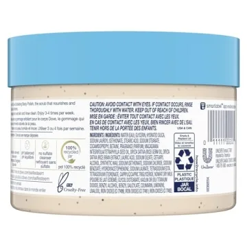 Dove Exfoliating Body Polish Macadamia Rice Milk 10.5 oz