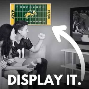 Bison Flickboards Football Game for Fun and Decor