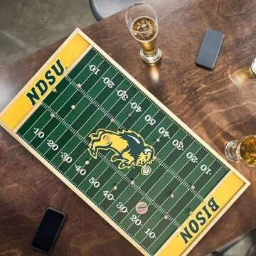 Bison Flickboards Football Game for Fun and Decor