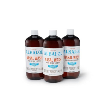 Alkalol Nasal Wash 3-Pack Preservative-Free Sinus Relief