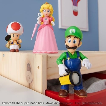 Princess Peach Action Figure from The Super Mario Bros. Movie