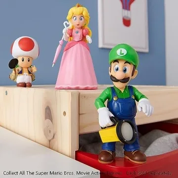 Princess Peach Action Figure from The Super Mario Bros. Movie