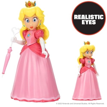Princess Peach Action Figure from The Super Mario Bros. Movie