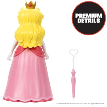 Princess Peach Action Figure from The Super Mario Bros. Movie