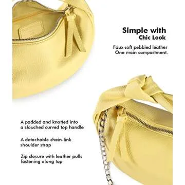 Youshuo Crossbody Bags for Women, Crossbody Purse with Adjustable Detachable Shoulder Strap, Women's Crossbody Handbags