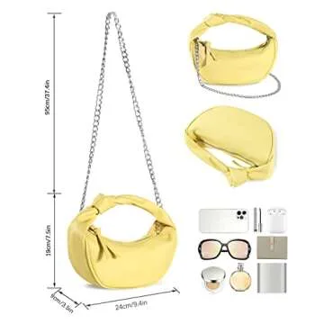 Youshuo Crossbody Bags for Women, Crossbody Purse with Adjustable Detachable Shoulder Strap, Women's Crossbody Handbags