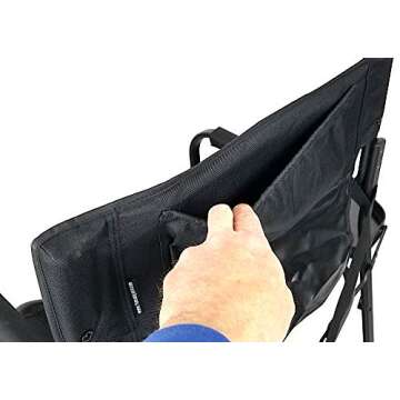 Unique -TuscanyPRO Folding-Compact Makeup Artist Chair (29" SEAT Height) w/ 14″ LED Ring Light-Best Combo Deal in The Industry!!!