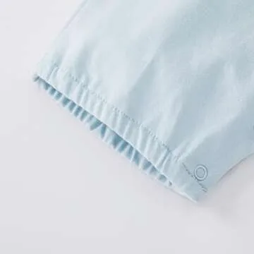 pureborn Baby Boys Girls Nautical Romper One-Piece Beach Outfit Summer Clothes 0-24 Months