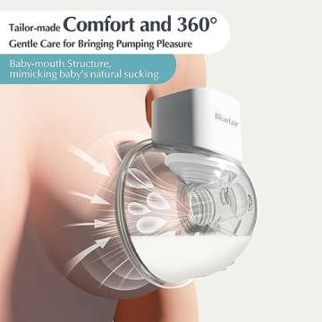 Bluefair Wearable Breast Pump with Smart Features
