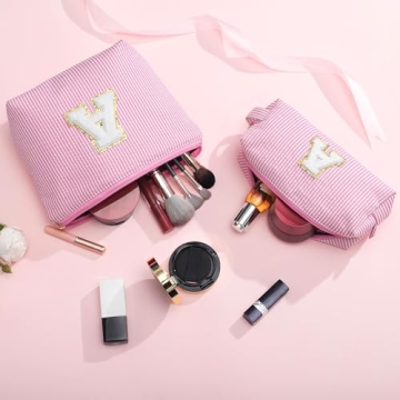 Personalized Pink Makeup Bag for Girls | YOOLIFE Gifts