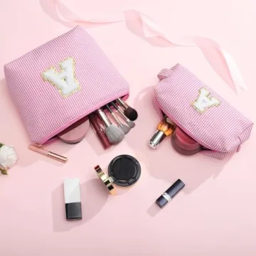 Personalized Pink Makeup Bag for Girls | YOOLIFE Gifts