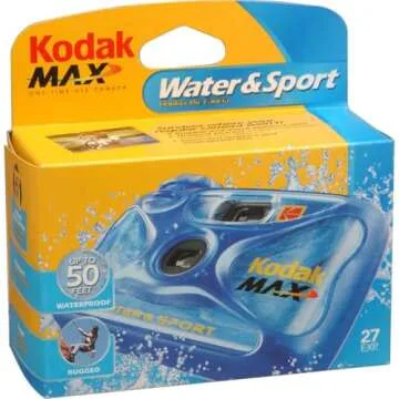 Kodak Sport Underwater Waterproof 800 ISO 35mm Single Use Camera
