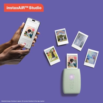 Fujifilm Instax Mini Link 3 Smartphone Printer in Sage Green