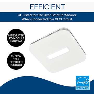 Broan-NuTone AE110LK Energy Efficient Ventilation Fan