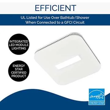 Broan-NuTone AE110LK Energy Efficient Ventilation Fan