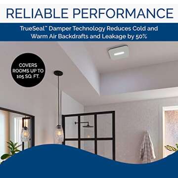 Broan-NuTone AE110LK Energy Efficient Ventilation Fan