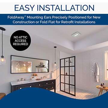 Broan-NuTone AE110LK Energy Efficient Ventilation Fan