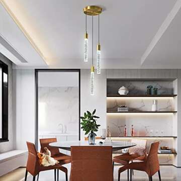 Modern Dimmable LED Pendant Light for Unique Spaces