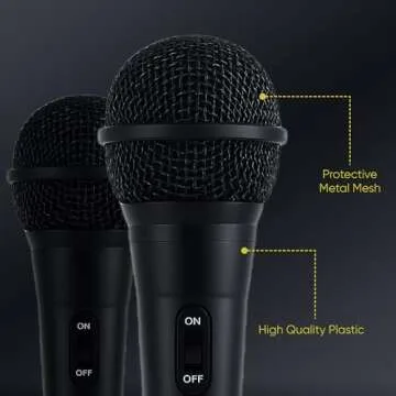 Bowens 2-Pack Wired Dynamic Microphones for Singing