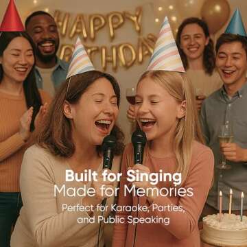 Bowens 2-Pack Wired Dynamic Microphones for Singing