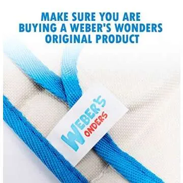 Set of 3 Microfiber Weber’s Wonders Prime Mop Pads - Washable - Reusable - Durable - Works with Swiffer and ReadyMop Heads