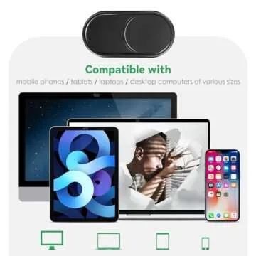 Ultra-Thin Webcam Cover for Privacy and Style