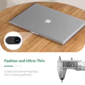 Ultra-Thin Webcam Cover for Privacy and Style