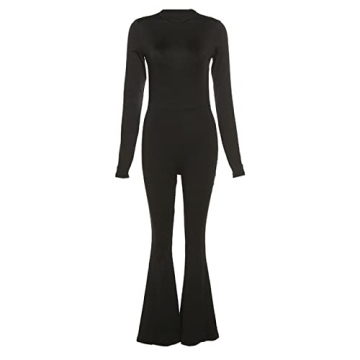 NUFIWI Women Sexy Backless Jumpsuit Elegant Clubwear