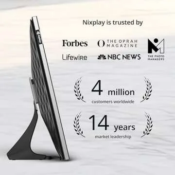 Nixplay WiFi Digital Photo Frame - Share Memories Easily