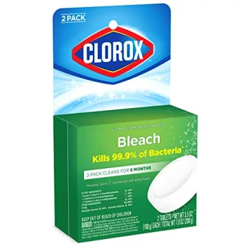 Clorox Ultra Clean Toilet Tablets - Efficient 3-Month Cleaner