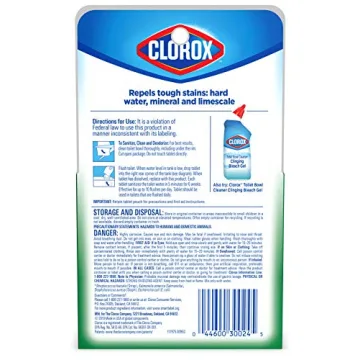 Clorox Ultra Clean Toilet Tablets - Efficient 3-Month Cleaner