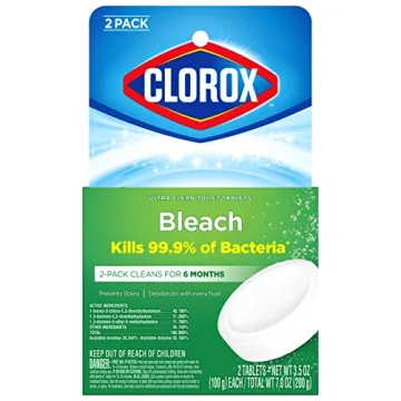 Clorox Ultra Clean Toilet Tablets - Efficient 3-Month Cleaner