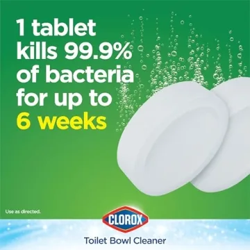 Clorox Ultra Clean Toilet Tablets - Efficient 3-Month Cleaner