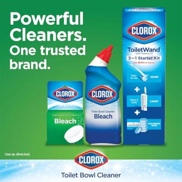Clorox Ultra Clean Toilet Tablets - Efficient 3-Month Cleaner
