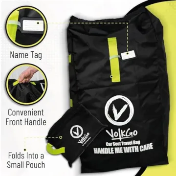 V VOLKGO Car Seat Travel Bag Easy Carry for Air Travel