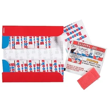 Bazooka Bubble Gum Classic Pink Chewing Gum for Kids