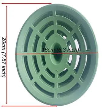 Jashem 10 Packs Melon Cradle Pumpkin Stand, Harvest Basket, Garden Support Plant Trellis for Cantaloupe Melon, Squash, Watermelon