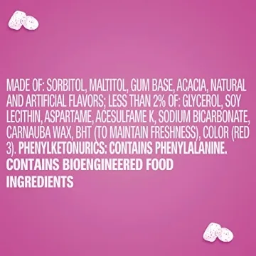 ORBIT Bubblemint Sugar Free Gum 180-Piece Resealable Pack