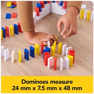 Spin Master H5 Domino Creations Set - 100 Neon Dominoes