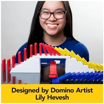 Spin Master H5 Domino Creations Set - 100 Neon Dominoes