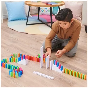 Spin Master H5 Domino Creations Set - 100 Neon Dominoes