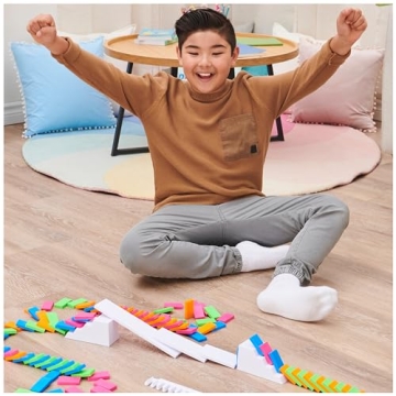 Spin Master H5 Domino Creations Set - 100 Neon Dominoes