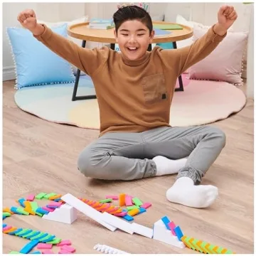 Spin Master H5 Domino Creations Set - 100 Neon Dominoes